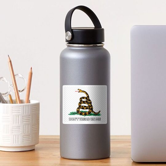 Don't Tread on Me Sticker Sticker