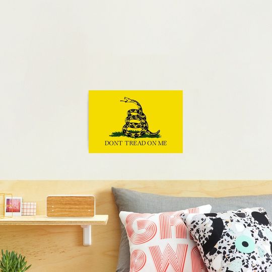 Gadsden Flag Dont Tread On Me Photographic Print