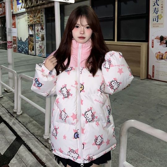 Sanrio Hello Kitty Y2k Puffer Jacket