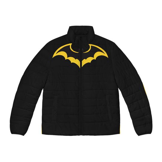 The Batman/ Men's Puffer Jacket (AOP)
