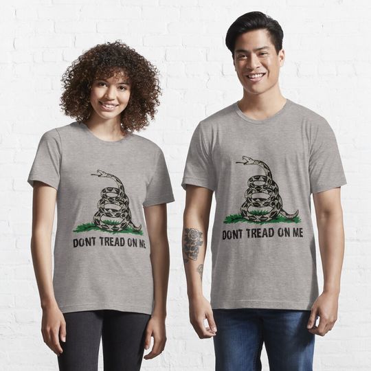 Gadsden Flag DONT TREAD ON ME T Shirt Gasden Culpeper Coil Snake Don't Tread On Me Patriotic USA America  Essential T-Shirt