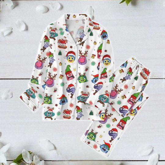 It Okes To Fell Inside Out Pajamas, Anger Joy Envy Anxiety Shirt, Inside Out Characters Pajamas, Disney Trip Christmas Pajamas