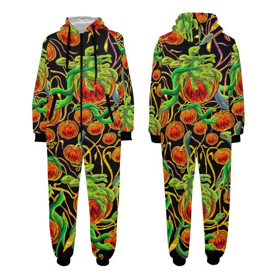 Halloween Onesie for the family, Halloween Hooded Jumpsuit, Halloween onesie, Halloween rompers, Halloween jumpsuit, Halloween