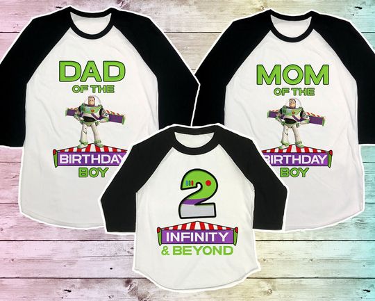 Buzz lightyear birthday shirt, Two infinity and beyond shirt, toy story family shirts, 2 2nd birthday shirt, toy story birthday shirt