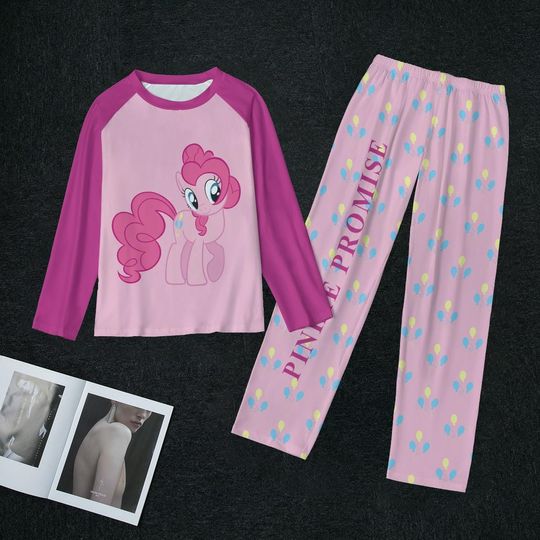 Pink Pony 2 Piece Women's Pajamas