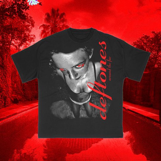 Deftone Around the Fur Shirt | Unique Vintage Print Unisex Tee | Classic Band Merchandise