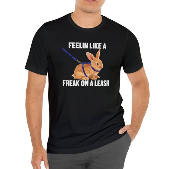 Meme TShirt "Feelin Like a Freak on a Leash", Funny T-Shirt, Korn Parody Shirt