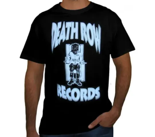 DEATH ROW RECORDS Black T Shirt