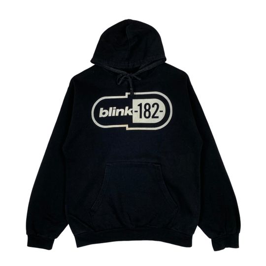 Vintage B182 Enema Of The State Hoodie Sweater Black Back Hit Pullover Jumper Size S