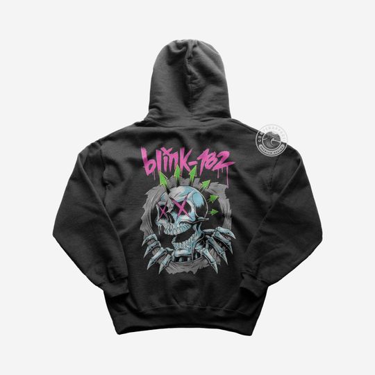 B182 Hoodie | Punk Music Hoodie| All The Small Things | Enema Of The State | B182 Merch | Hooded Sweatshirt