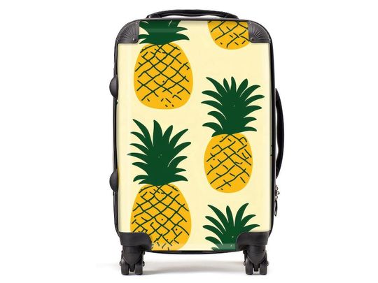 Pineapple Luggage l Foodie l Fruit | Carry On Luggage | Fruit Luggage | Carry-On l Travel l Gift