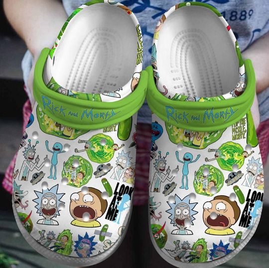 Rick And Rickandmorty TV Series Shoes, Rick And Rickandmorty Slipper, Rick and Rickandmorty Sandals, Rick And Rickandmorty Summer Shoes, TV Series, Rick and Rickandmorty Gifts