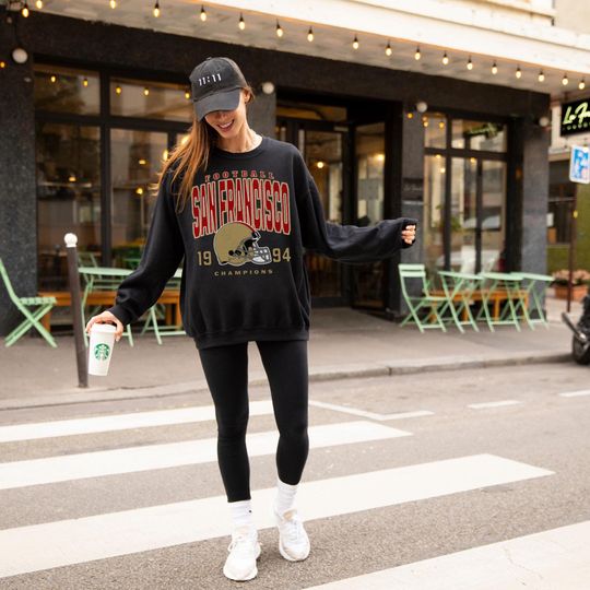 San Francisco Football T-Shirt, Comfort Colors San Francisco Super Bowl Champions Shirt, Sunday Football Shirt, Vintage San Francisco Shirt