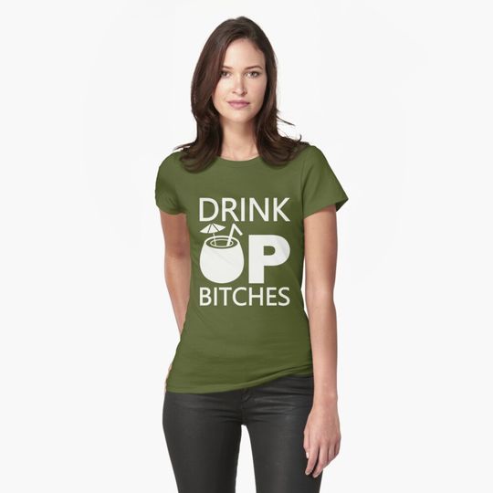 DU Bitc St Patrick's Day Shirt Fitted T-Shirt