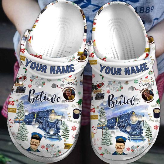 Believe Christmas Music Shoes, Farm Fresh Truck Sandals, Xmas Movie Slippers For Men Women, Believe Song Music For Christmas Gift