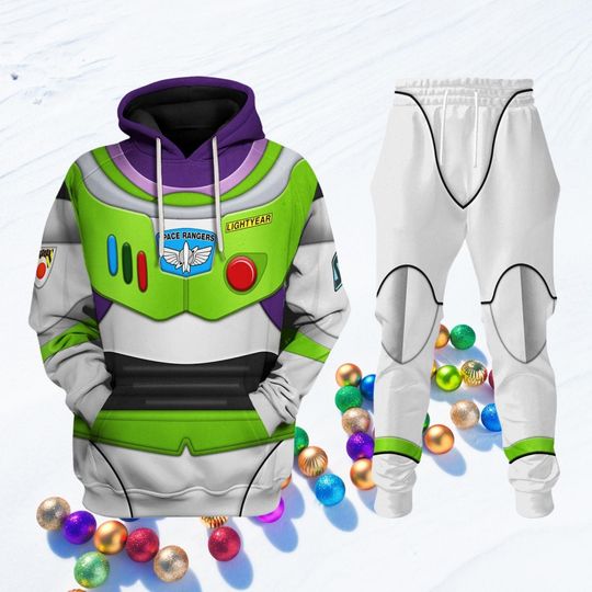 Buzz Lightyear Cosplay Hoodie, Disneyland Trip Christmas Hoodie, Buzz Toy Story Hoodie, Disney Adult Hoodie, Buzz Jogger Pants