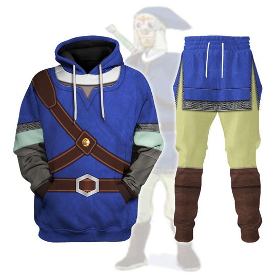 The Legend Of Zelda Knights Of Skyloft Cosplay Hoodie Joggers, Skyward Sword Characters Costume Cosplay 3D, Game Fan Merch Gifts