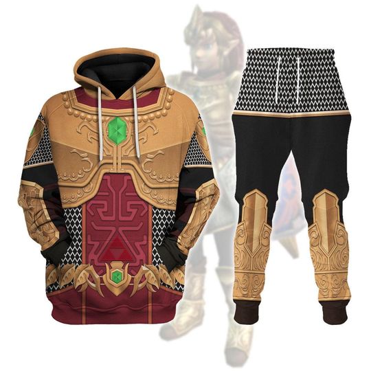 The Legend Of Zelda Twilight Princess Link Cosplay Hoodie Joggers, Totk Characters Costume Cosplay 3D, Video Game Fan Merch Gifts