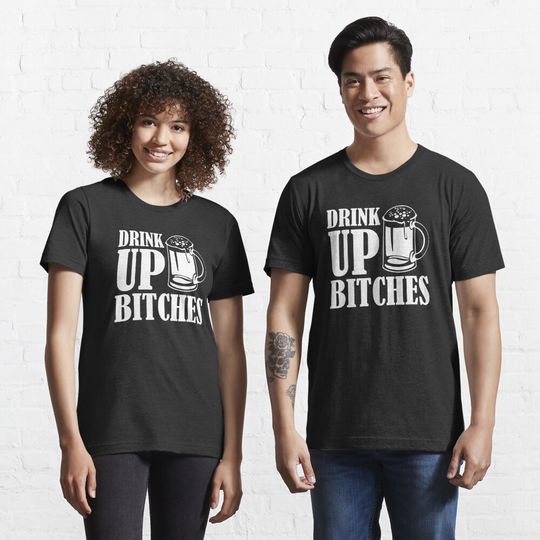 DU Bitc St Patricks Day Drinking Apparel Essential T-Shirt
