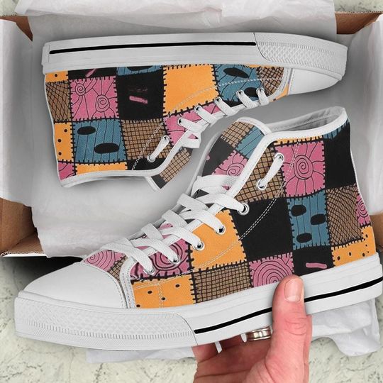 Halloween Sally Cosplay Costume Shoes, Sally Nightmare Before Christmas Shoes, Horror Movie Women Shoes, Halloween Gift