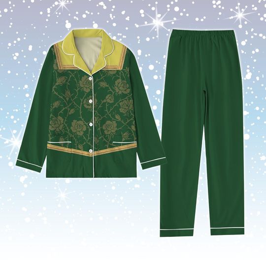Fiona Shrek Cosplay Pajamas Set, Fiona Princess Christmas Pajamas, Fiona Costume Set Of Pajamas, Shrek Disney Pajamas For Party