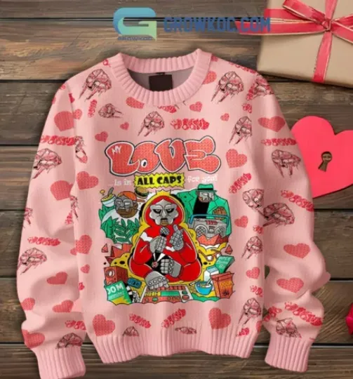 Dooom Love Valentine Ugly Sweater