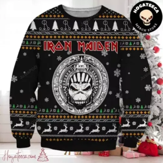 Iron Maiden All I Want For Christmas Ugly Sweater