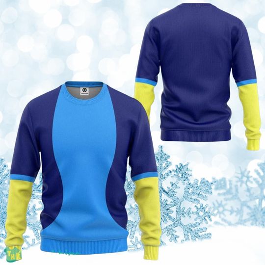 Finding Nemo Dory Ugly Sweater, Dory Fish Sweater For Women, Disney Fish Ugly Xmas Sweater, Dory Cosplay Holiday Sweater, Nemo Sweater