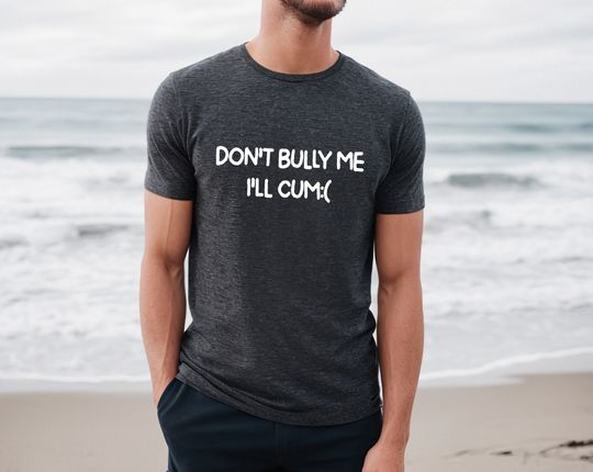 Unisex Meme Shirt, Don't Bully Me T-Shirt, Gothic Clothes, Emo Clothing, Unisex Bullying Shirt, Funny Sarcastic Shirt, Funny Unisex Tee