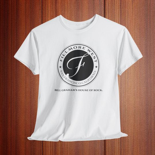 Vintage Fillmore Limited Edition San Francisco Rock and Roll T-Shirt, Heavy Cotton Tee, Unisex Shirt, Music Lover Gift, Classic Band Tee