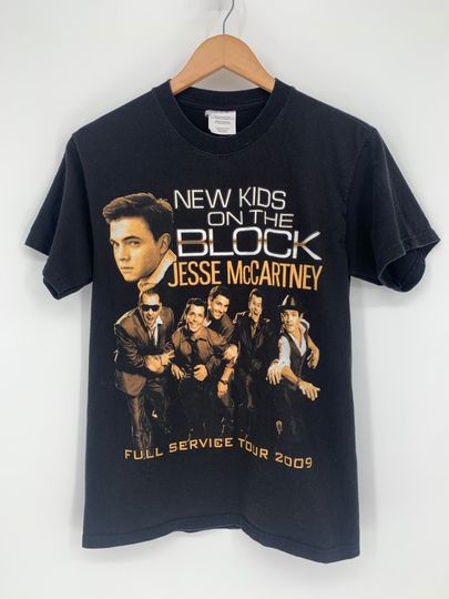NK on The Block Jesse McCartney Full Service Tour Tee