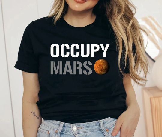 Occupy Mars Shirt,Elon Musk Trump Shirt,Patriotic Election Campaign Shirt