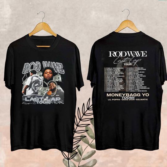 Rod Wave Fan Shirt, Rod Wave Last Lap Tour 2024 T-Shirt, Rod Wave Fan Gifts, Last Lap Tour Merch, The Last Lap Tour Shirt, Rod Wave Merch