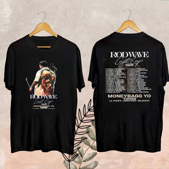 Rod Wave Last Lap Tour 2024 T-Shirt, The Last Lap Tour Shirt, Rod Wave Fan Gifts, Rod Wave Merch, Rod Wave Fan Shirt, Last Lap Tour Merch