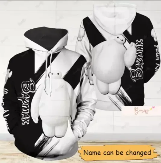 Personalized Baymax 3D HOODIE Halloween Gift Best Price Christmas Gift