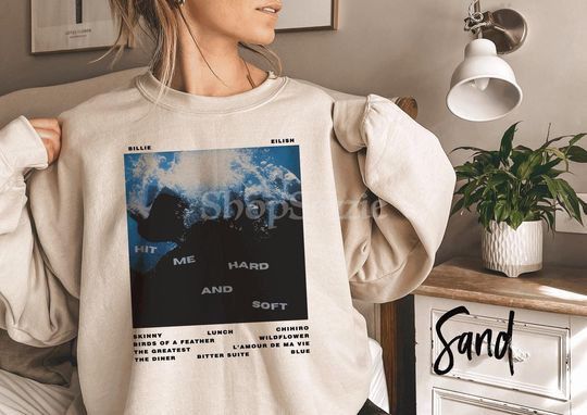 Hit Me Hard And Soft Billie Eilish Merch - Trendy T-Shirt for Fans