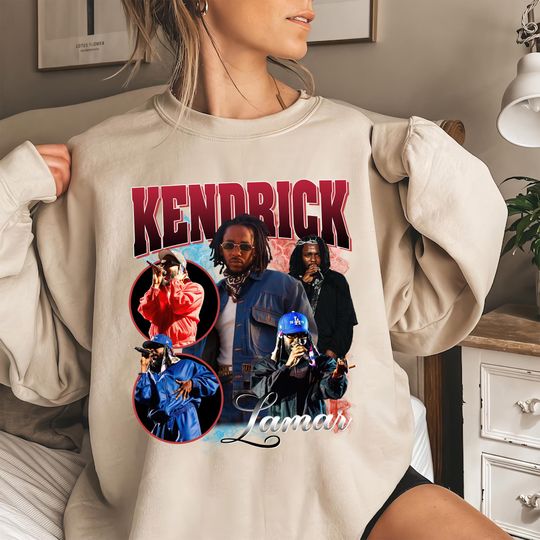 Retro Kendrick Lamar Shirt, Kendrick Lamar Vintage 90s' Sweatshirt
