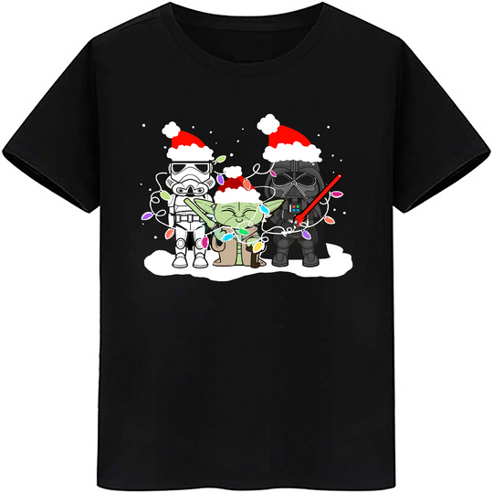 Star Wars Family Christmas Tshirt, Disney Xmas Gift Shirt