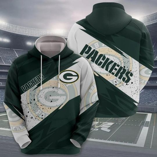 Packers Football Champion 3D Hoodies, Packers Christmas 3D Shirt, Green Bay Football Fan Gifts