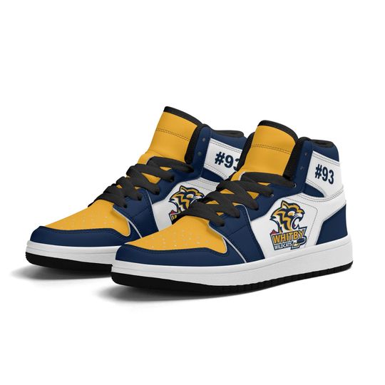 Whitby Wildcats Hockey Basketball Shoes | Men High-Top Sneakers