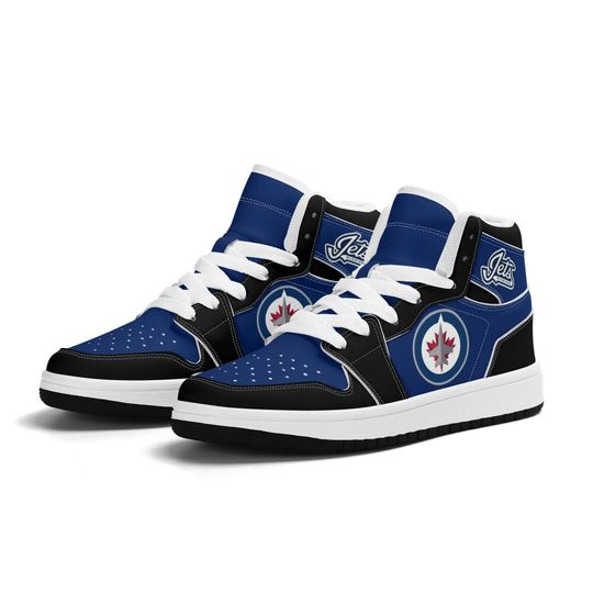 Discover Winnipeg Jets Fan Unofficial High-top Shoes, sneakers, trainers Unisex
