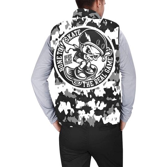 Discover Skateboard Skateboarding Skateboarder Sleeveless Jacket