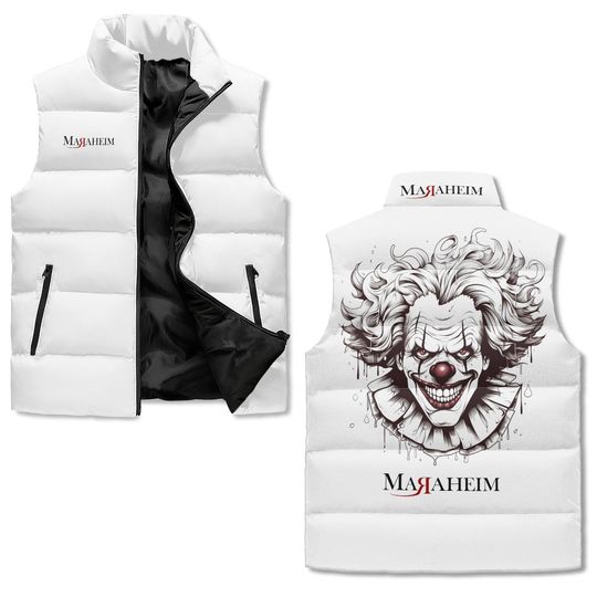 Maraheim Clown Unisex Sleeveless Jacket | Winter Clothing | Gift Ideas