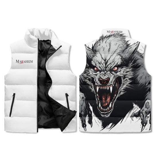 Maraheim Werewolf Unisex Sleeveless Jacket | Winter Clothing | Gift Ideas