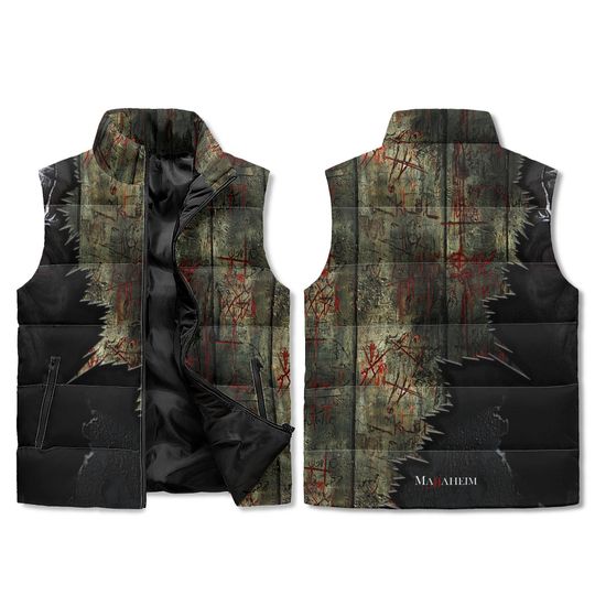 Maraheim "Blood Ritual" Sleeveless Jacket | Winter Clothing | Gift Ideas