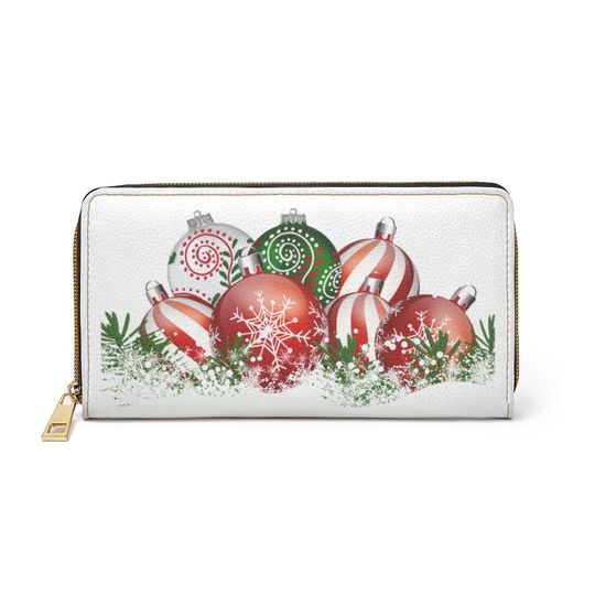 Christmas Leather Wallet | Women Wallet | Gift For Women