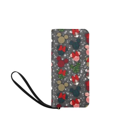 Mickey Christmas  Leather Wallet | Women Wallet | Gift For Women