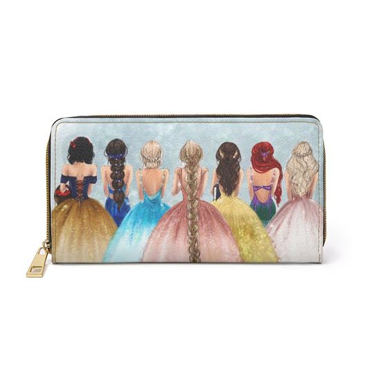 Princess Leather Wallet | Women Wallet | Gift For Women
