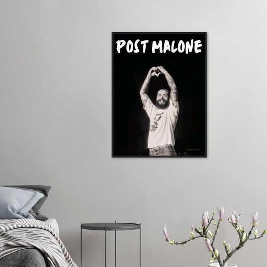 Post Malone Posters | Home Decor | Wall Decor
