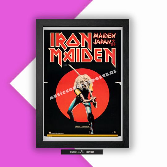 Iron Maiden Concert Posters | Home Decor | Wall Decor